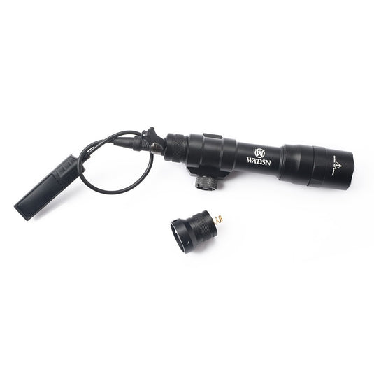 wadsn torcia tattica led dual fuel nera 