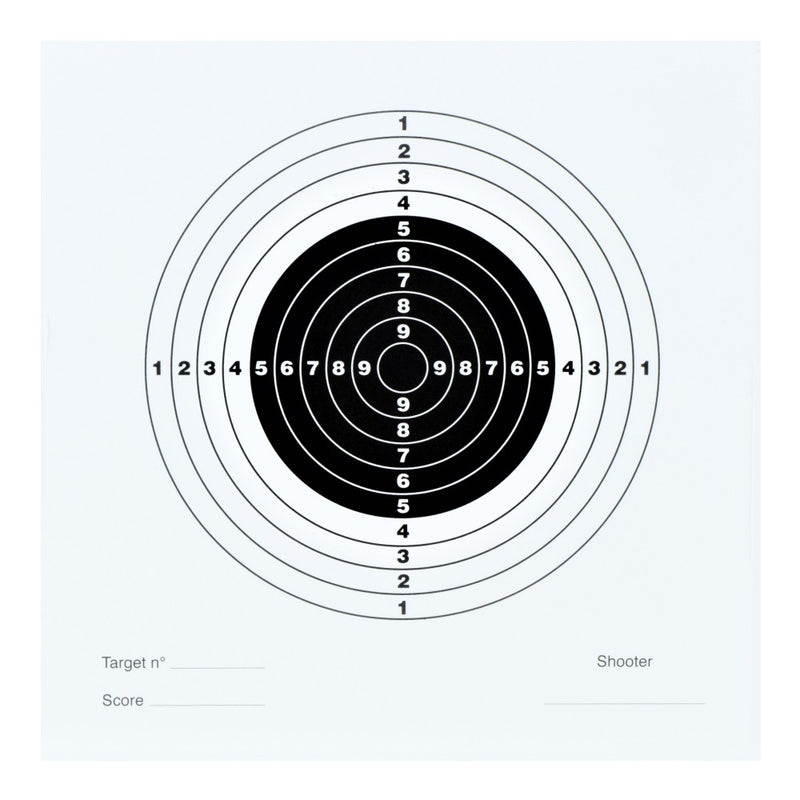 Carica immagine in Galleria Viewer, js-tactical fogli bersaglio 14 x 14 bianco set 100 pezzi 
