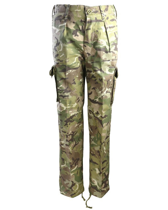 pantaloni bimbo camouflage 