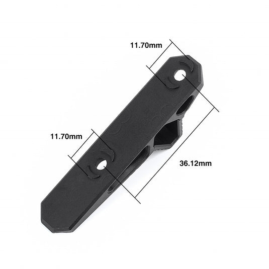 metal hand-stop per keymod/m-lok 