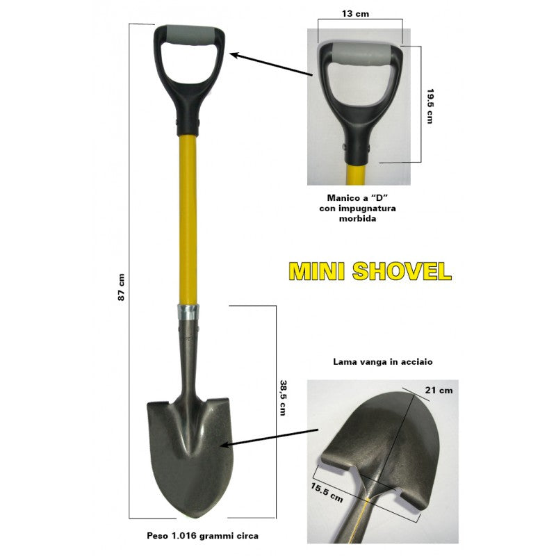 Load image into Gallery viewer, mini shovel 
