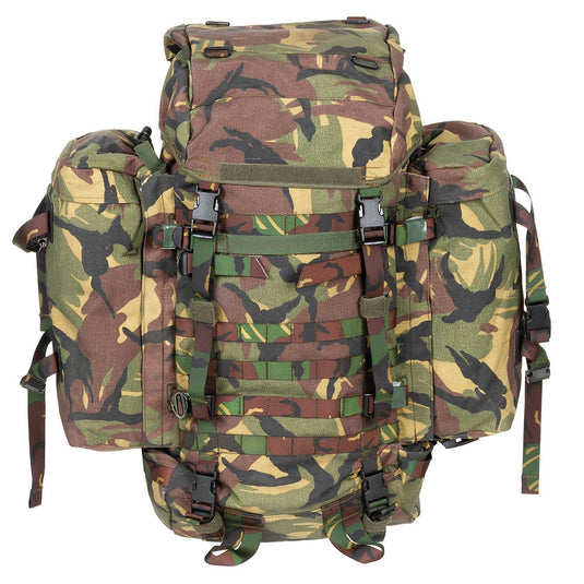 Zaino modulare esercito olandese usato mimetico 60Litri 