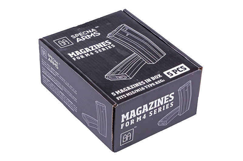 Carica immagine in Galleria Viewer, set 5pz - caricatore hi-cap 300 colpi per m4 / m16 
