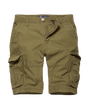 VINTAGE INDUSTRIES Bermuda cargo in cotone Verde oliva