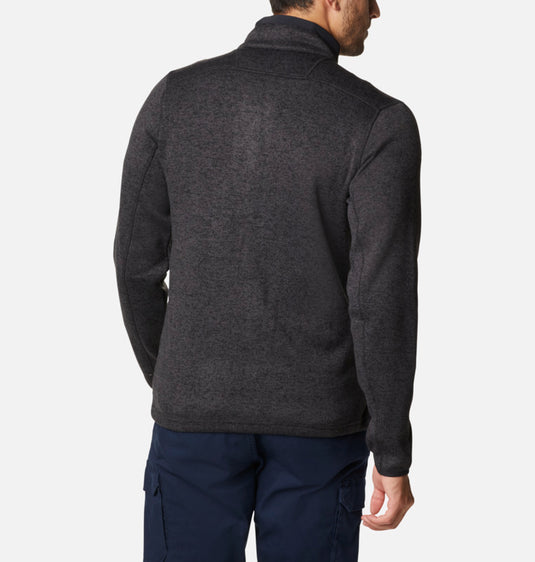 FELPA UOMO CON ZIP COLUMBIA <BR/> 