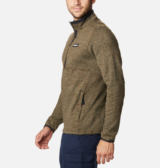 FELPA UOMO CON ZIP COLUMBIA <BR/> 