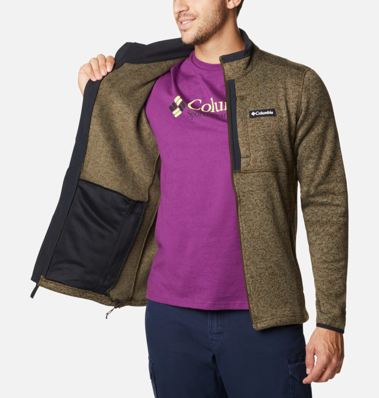 Load image into Gallery viewer, FELPA UOMO CON ZIP COLUMBIA <BR/> 
