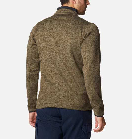FELPA UOMO CON ZIP COLUMBIA <BR/> 
