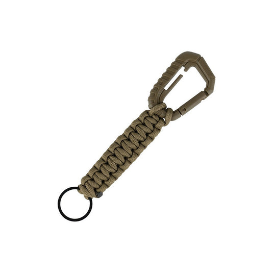 tactical paracord keychain COYOTE 