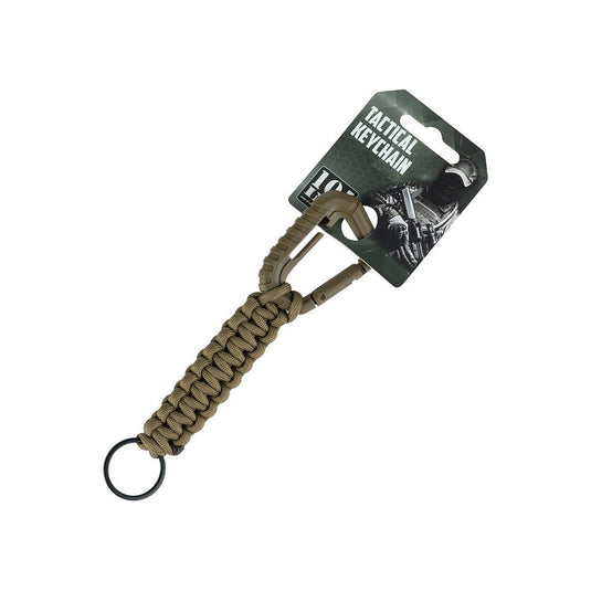 tactical paracord keychain COYOTE 