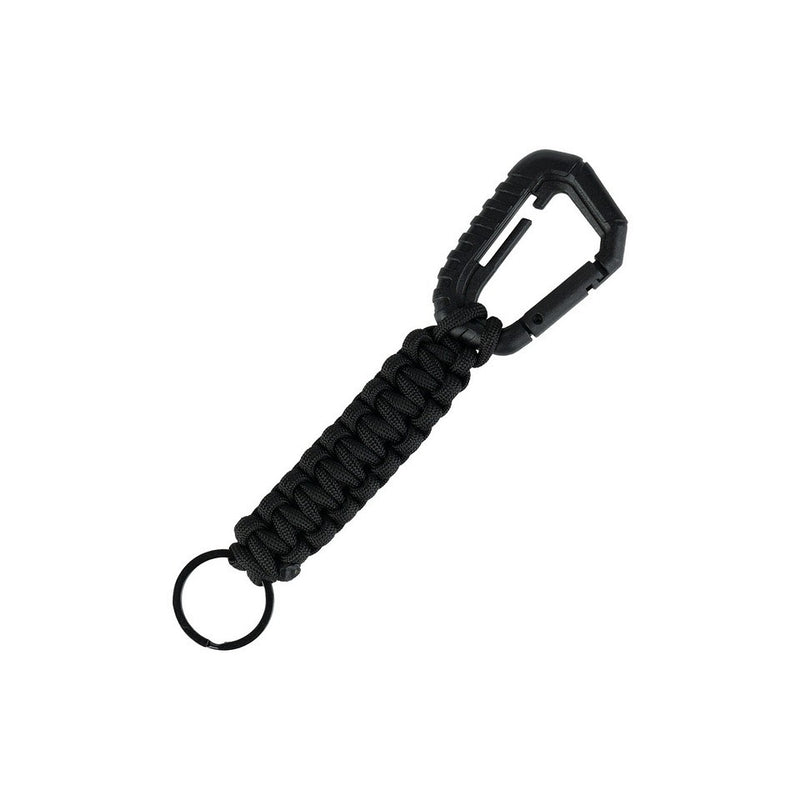 Load image into Gallery viewer, tactical paracord keychain NERO 
