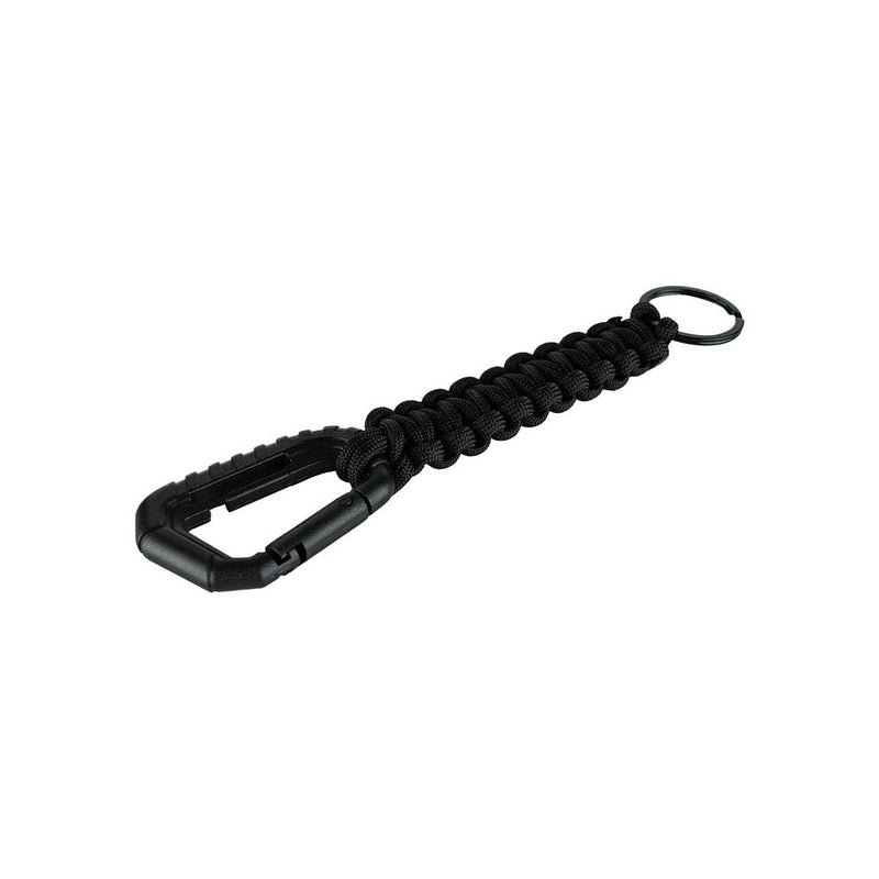Load image into Gallery viewer, tactical paracord keychain NERO 
