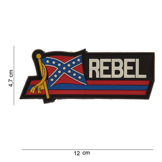 patch 3d pvc rebel 