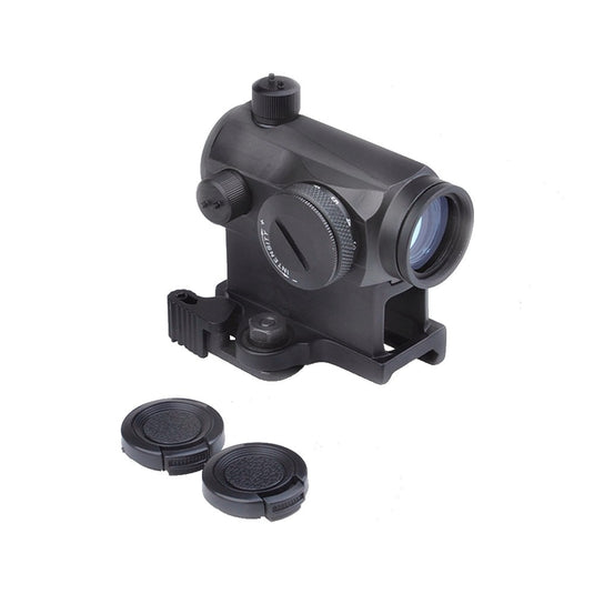 aim-o micro red dot con attacco qd con rialzo nero 