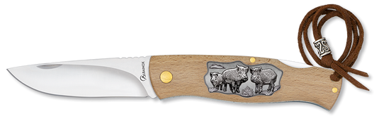 Coltello tascabile chiudibile Cinghiale 