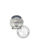 ASCOT Metal badge with clip CARABINIERI silver, numbered