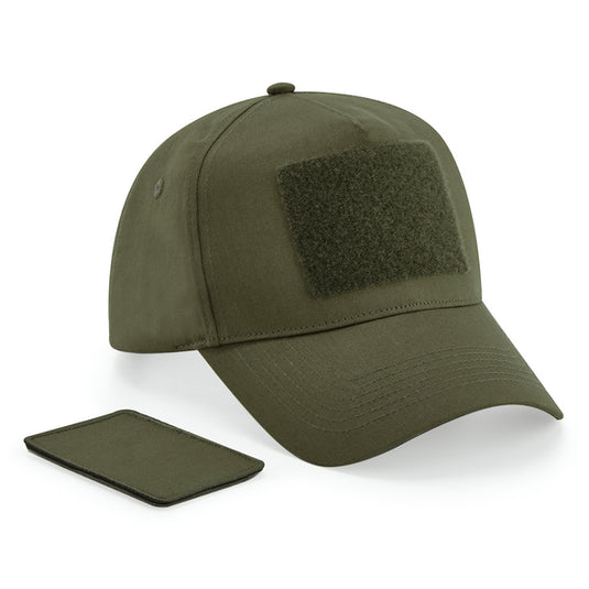 5pannel cap con velcro 