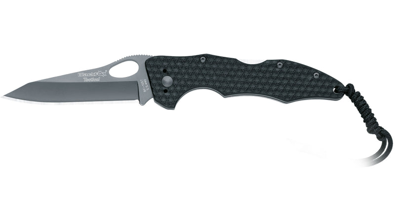 Carica immagine in Galleria Viewer, Black Fox pocket knife g10 handle plain edge 

