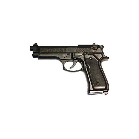 bruni pistola a salve 92 calibro 8mm full auto nera 