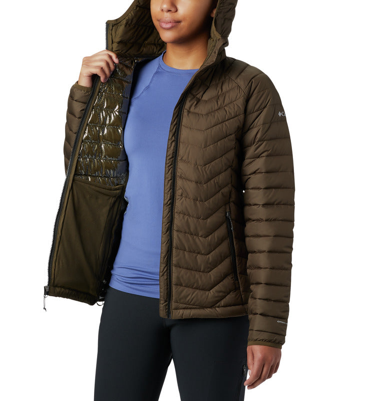 Carica immagine in Galleria Viewer, giacca termica Columbia  con cappuccio powder lite™ donna 

