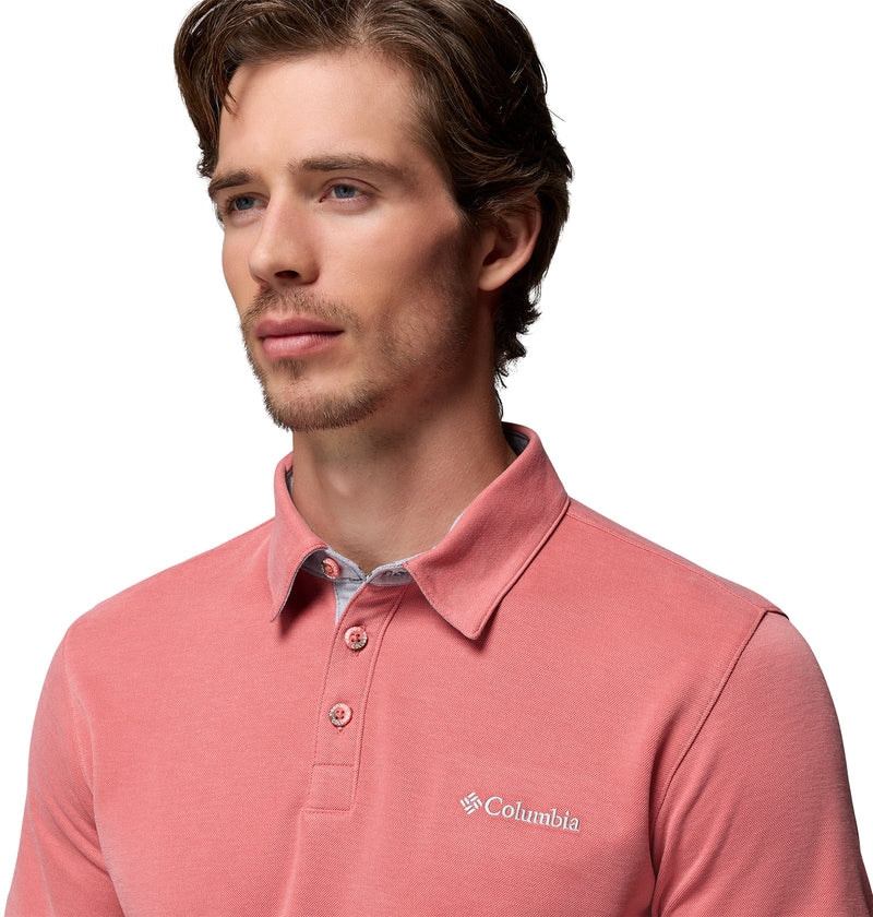 Carica immagine in Galleria Viewer, Nelson point polo uomo COLUMBIA WASHED RED<BR/> 
