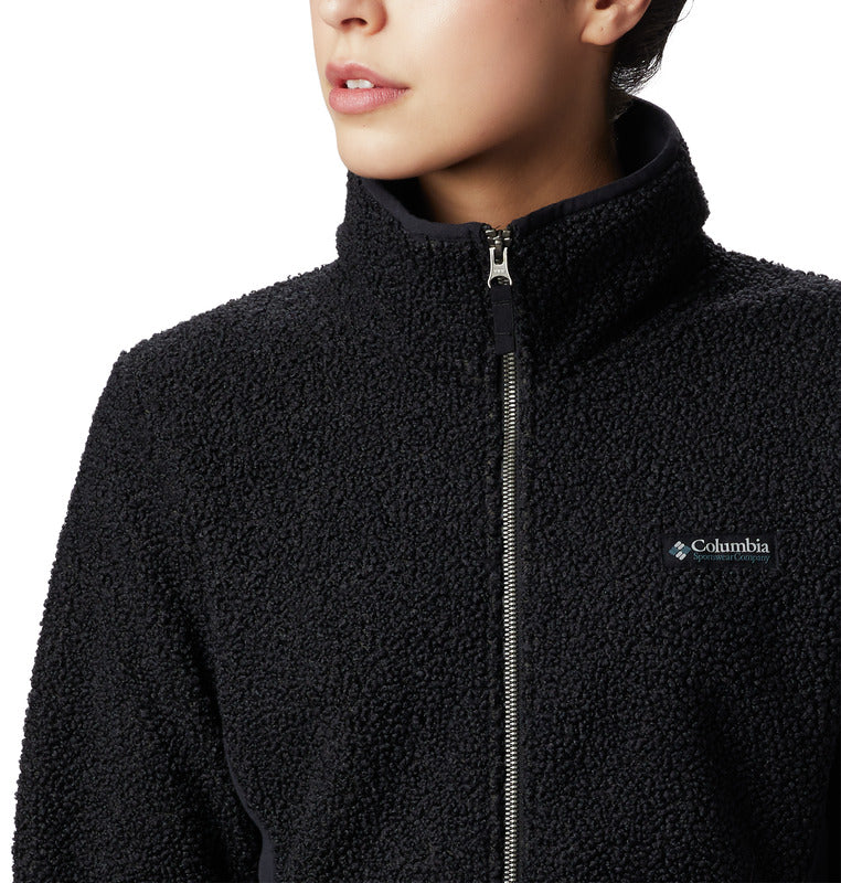 Carica immagine in Galleria Viewer, PANORAMA FLEECE FULL ZIP DONNA NERO 
