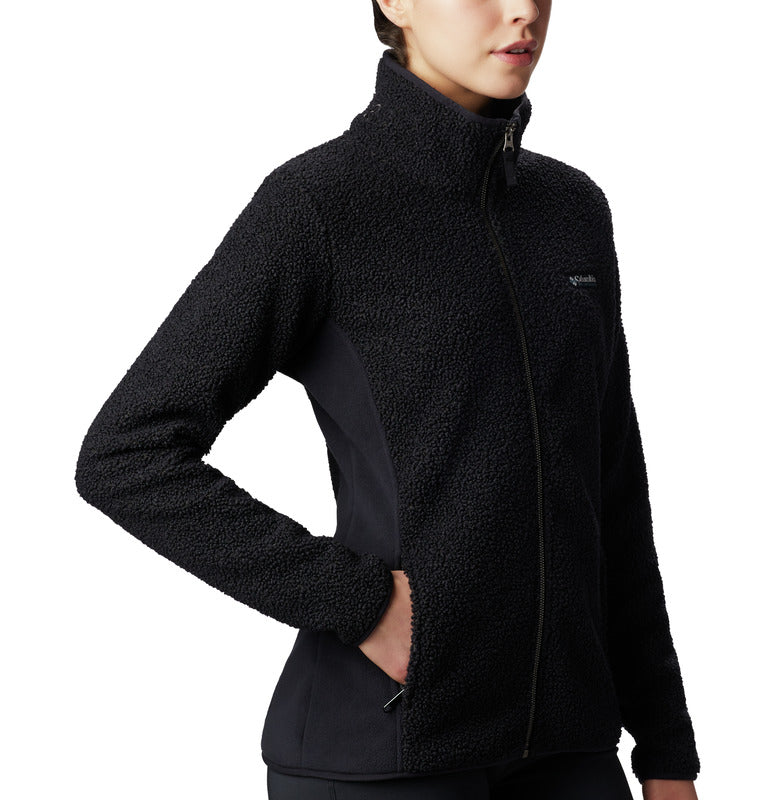 Carica immagine in Galleria Viewer, PANORAMA FLEECE FULL ZIP DONNA NERO 
