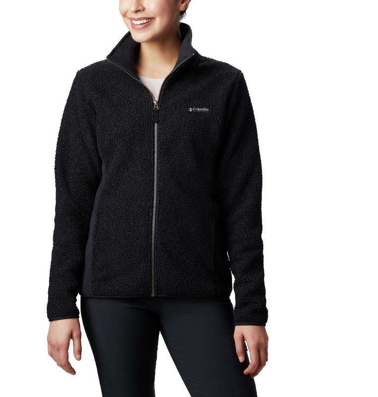 Carica immagine in Galleria Viewer, PANORAMA FLEECE FULL ZIP DONNA NERO 
