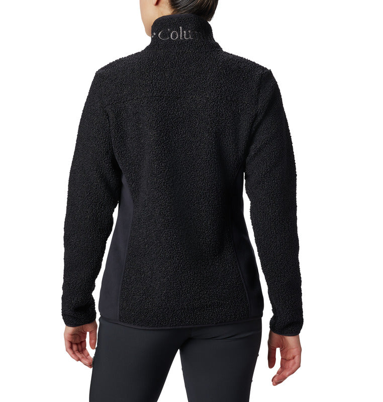 Carica immagine in Galleria Viewer, PANORAMA FLEECE FULL ZIP DONNA NERO 
