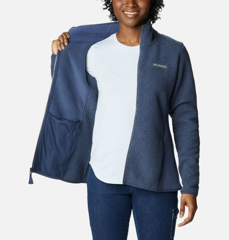 Load image into Gallery viewer, PANORAMA FLEECE FULL ZIP DONNA NOCTURNAL 
