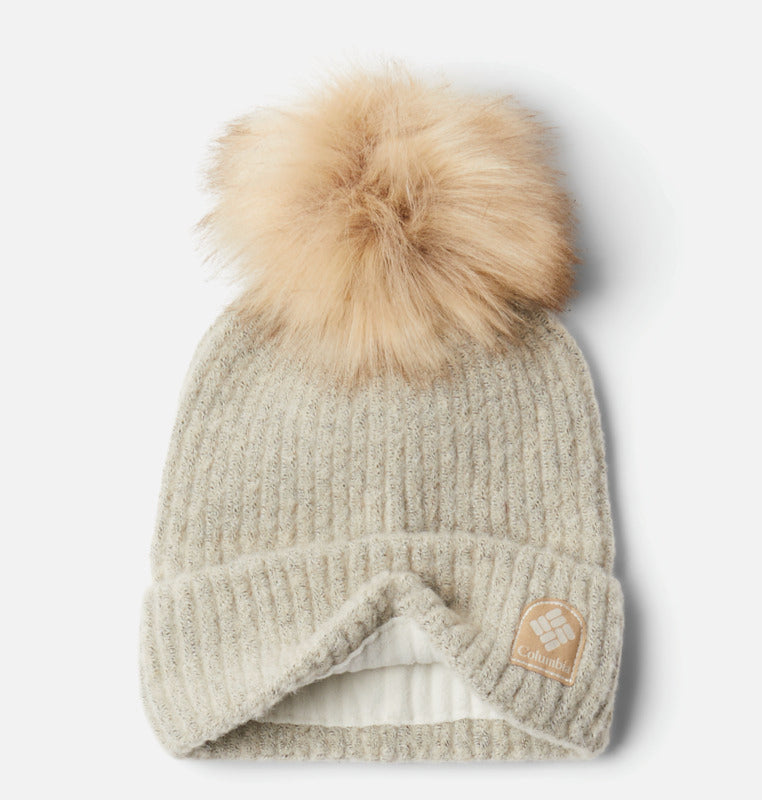Load image into Gallery viewer, berretto winter blur™  pom pom gesso Columbia 

