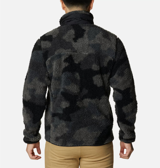 WINTER PASS GIACCA ORSETTO UOMO COLUMBIA A QUADRI  NERO 