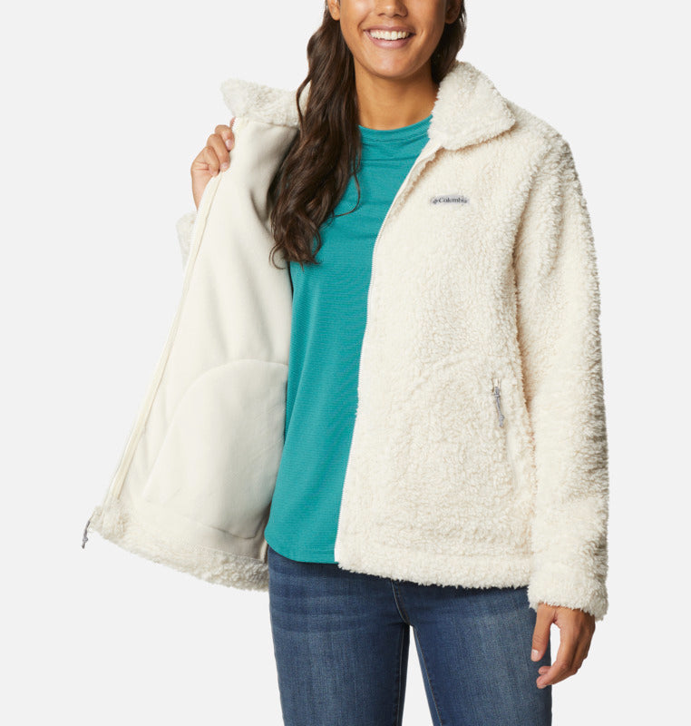 Load image into Gallery viewer, WINTER PASS MAGLIA ORSETTO DONNA COLUMBIA GESSO<BR/> 
