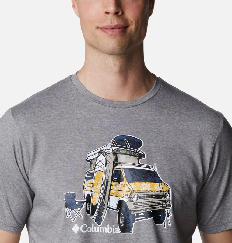 Carica immagine in Galleria Viewer, t-shirt grafica a manica corta sun trek™ da uomo 

