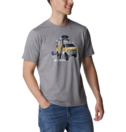 Carica immagine in Galleria Viewer, t-shirt grafica a manica corta sun trek™ da uomo 
