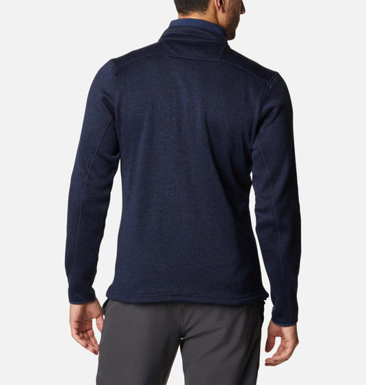 FELPA UOMO CON ZIP COLUMBIA <BR/> 