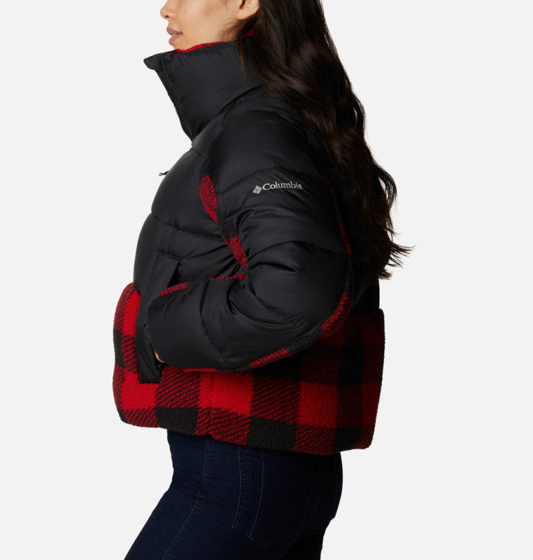Load image into Gallery viewer, piumino ibrido in sherpa leadbetter point™ da donna columbia 
