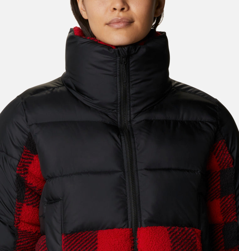 Load image into Gallery viewer, piumino ibrido in sherpa leadbetter point™ da donna columbia 
