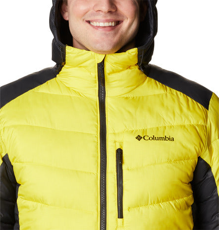 Carica immagine in Galleria Viewer, LABYRINTH LOOP PIUMINO TECNICO UOMO COLUMBIA GIALLO E NERO 
