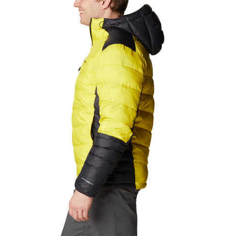 Carica immagine in Galleria Viewer, LABYRINTH LOOP PIUMINO TECNICO UOMO COLUMBIA GIALLO E NERO 
