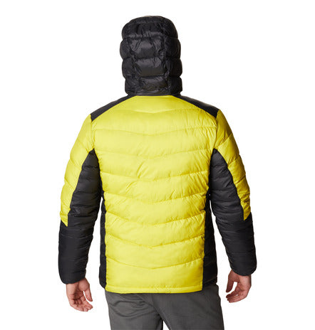 Carica immagine in Galleria Viewer, LABYRINTH LOOP PIUMINO TECNICO UOMO COLUMBIA GIALLO E NERO 
