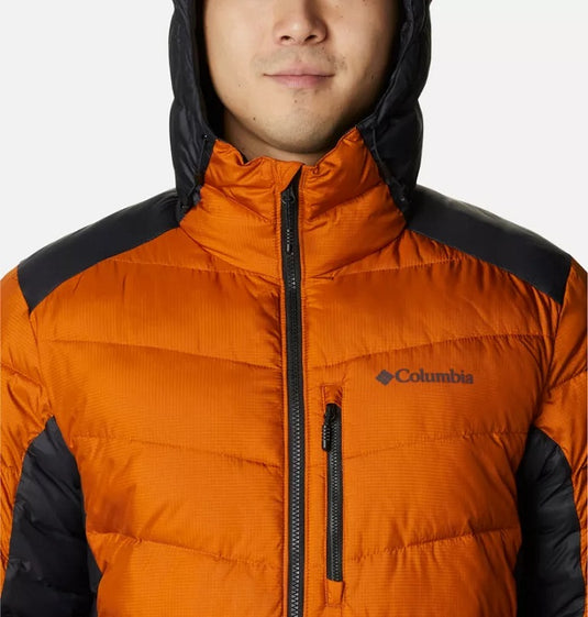 LABYRINTH LOOP PIUMINO TECNICO UOMO COLUMBIA RAME E NERO 