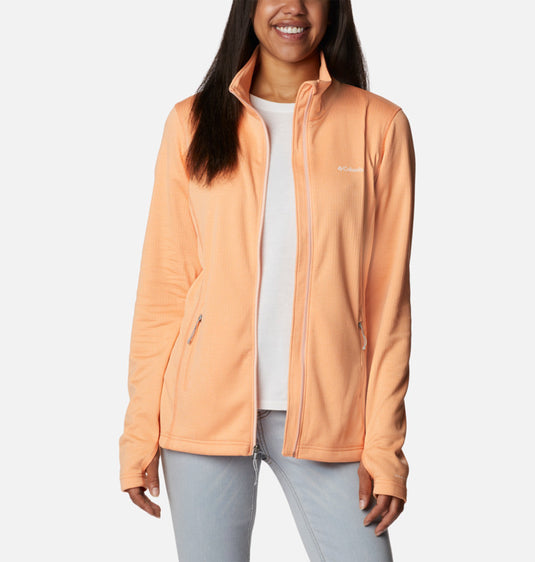 park view™ grid fleece full zip donna columbia 