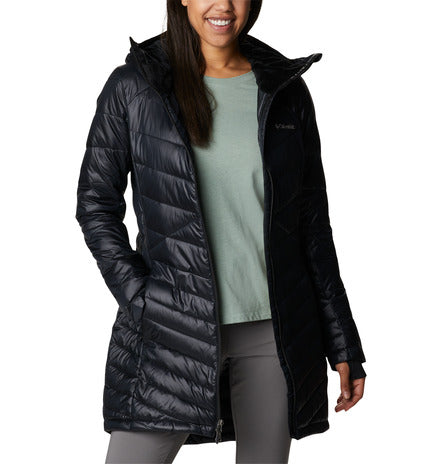 Load image into Gallery viewer, Joy Peak™ Mid Jacket PIUMINO LUNGO COLUMBIA NERO 
