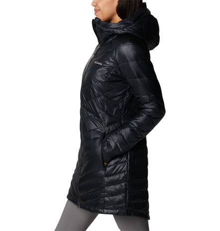 Load image into Gallery viewer, Joy Peak™ Mid Jacket PIUMINO LUNGO COLUMBIA NERO 
