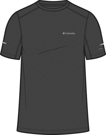 t-shirt tecnica alpine chill™ zero da uomo NERO 