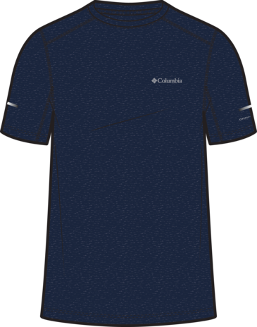 t-shirt tecnica alpine chill™ zero da uomo COLLEGIATE NAVY<BR/> 