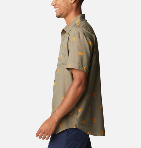 camicia a manica corta con protezione solare utilizer™ 