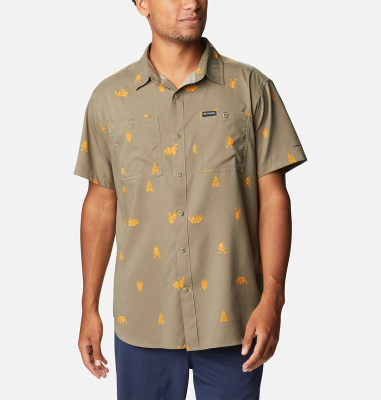 Load image into Gallery viewer, camicia a manica corta con protezione solare utilizer™ 
