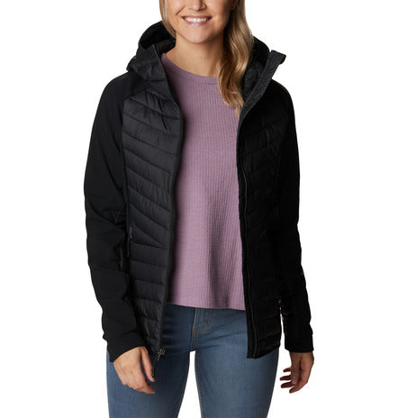 Load image into Gallery viewer, piumino ibrido Powder Lite™ Columbia con cappuccio  da donna 
